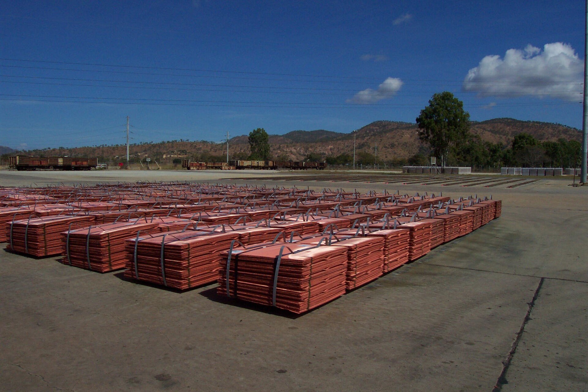 Copper, recycled metal grade