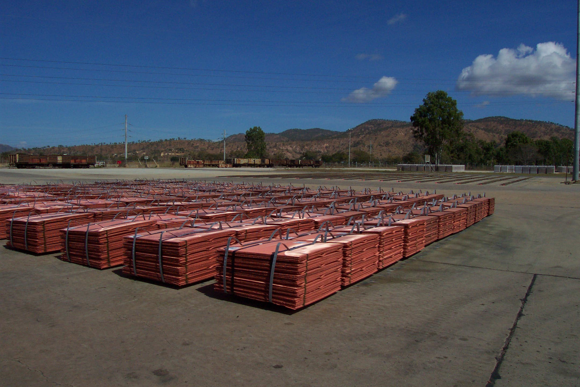 Copper, recycled metal grade